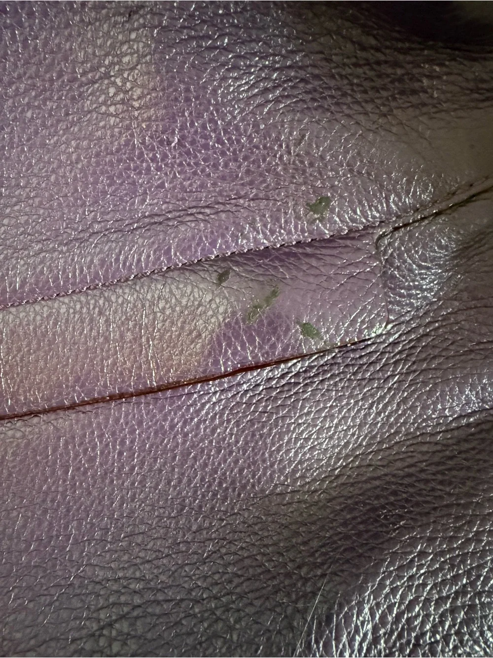 kate spade Deep Purple Pebbled Leather Crossbody Bag
